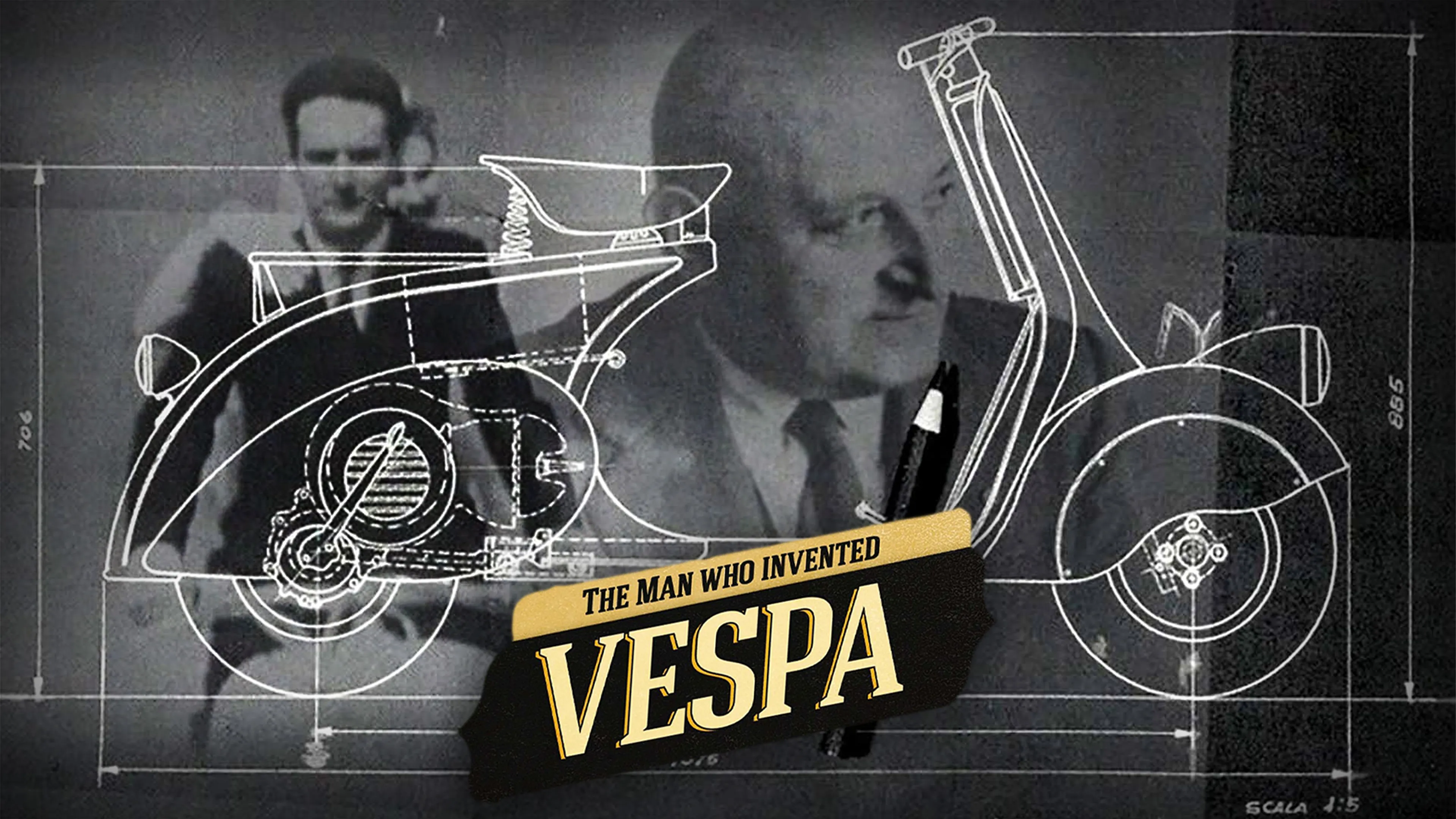 The Man Who Invented The Vespa poster